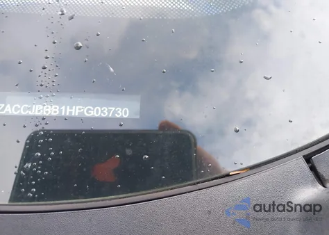 2017 Jeep Renegade Altitude 4X4 from USA, damaged, VIN ZACCJBBB1HPG03730